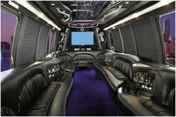 Big Limos Luxury Bus Interior