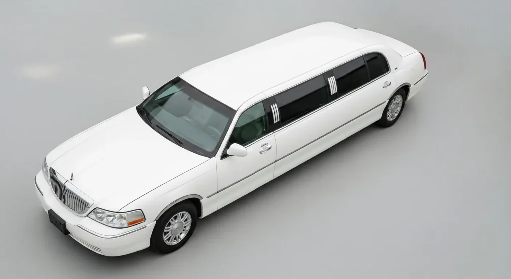 Lincoln Town Car limousine exterior