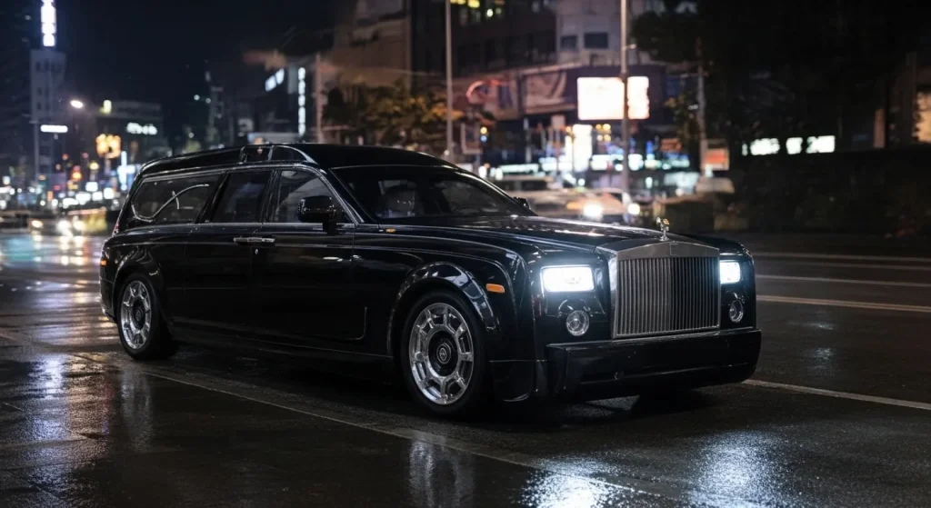 rolls royce phantom hearse