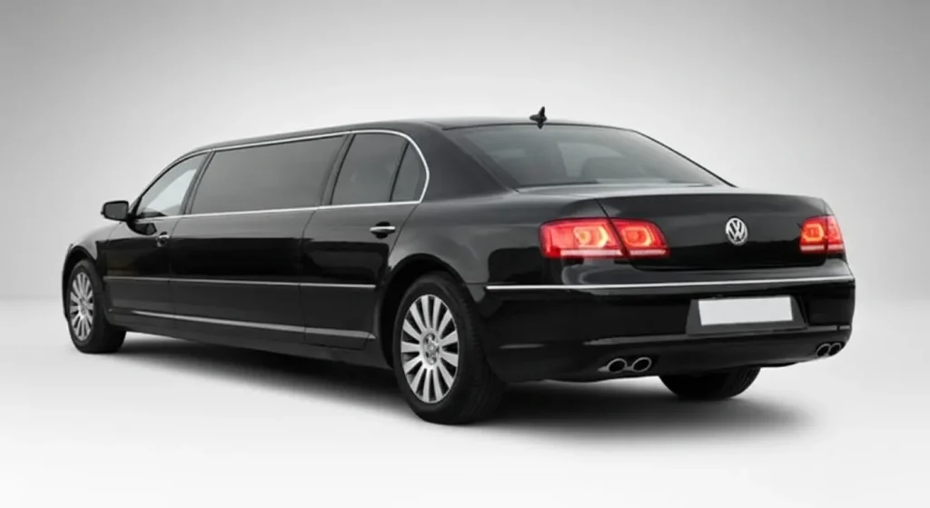 VOLKSWAGEN PHAETON W12 back side exterior