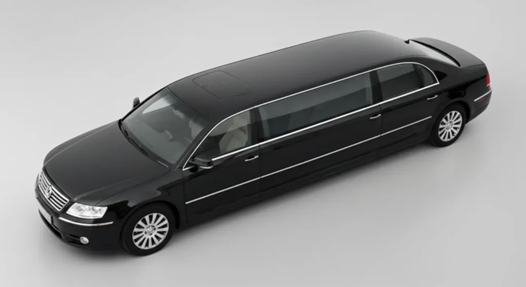 VOLKSWAGEN PHAETON W12 side view