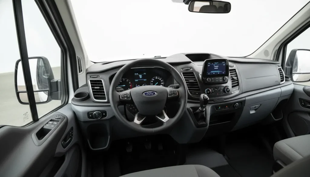 Luxury Ford Transit  driver side interior