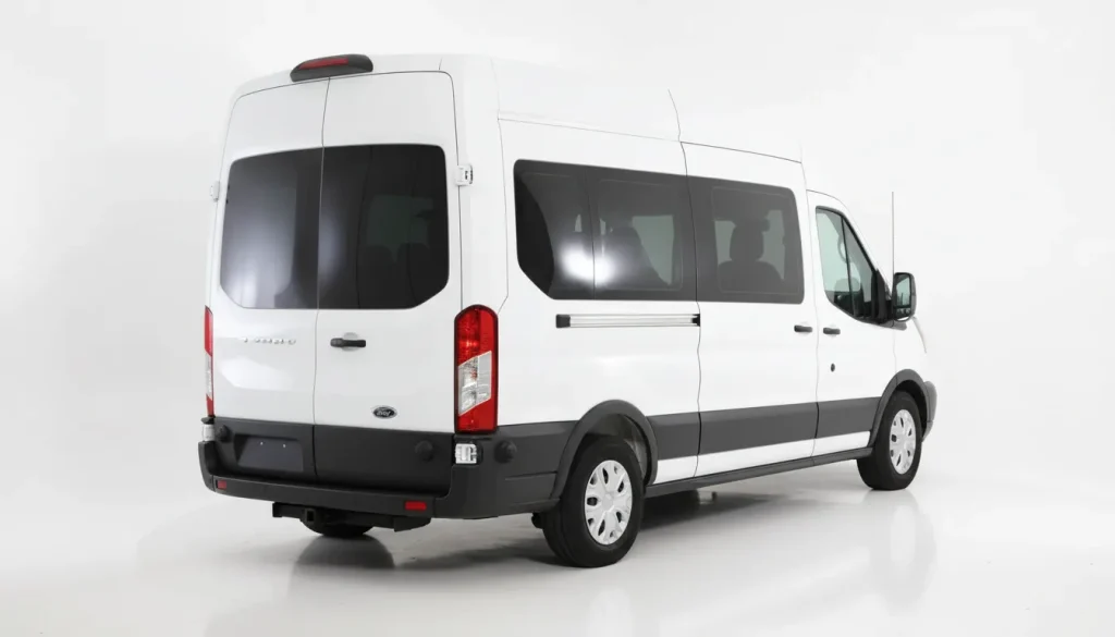 Luxury Ford Transit  back side exterior