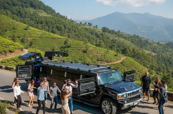 Hummer DJ Limousine: Inside the Ultimate Party Ride
