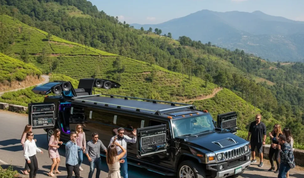 Hummer DJ Limousine: Inside the Ultimate Party Ride