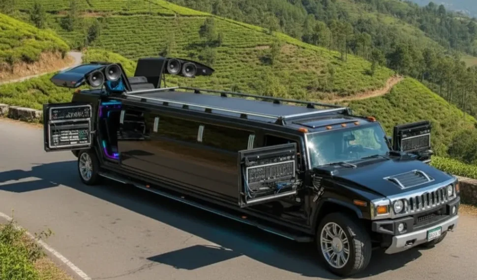 Hummer DJ Limousine: Inside the Ultimate Party Ride