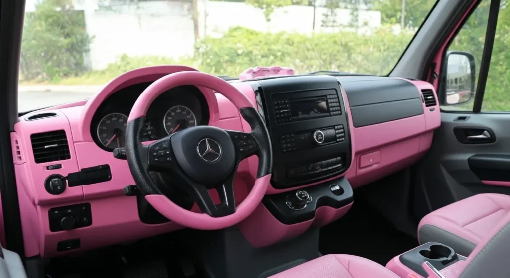 Lamborghini Urus Limousine driver side interior