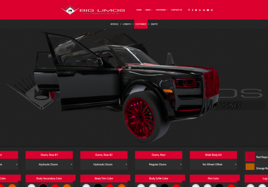 Big Limos | 3D Limo Configurator