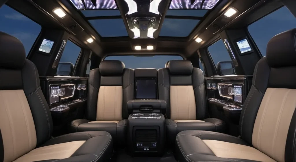 Interior of Dodge Trx