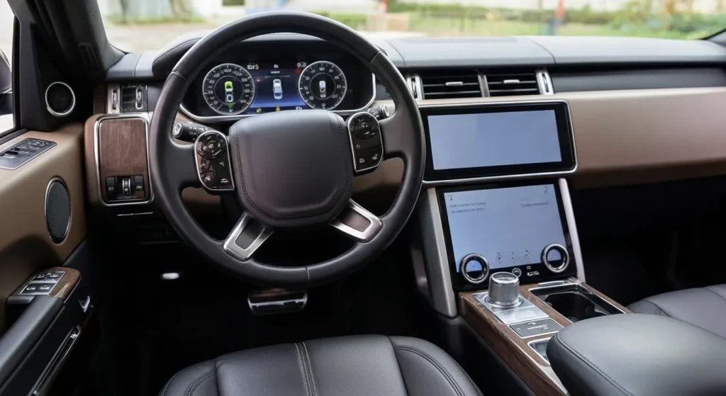 Range Rover Limousine driver side interior