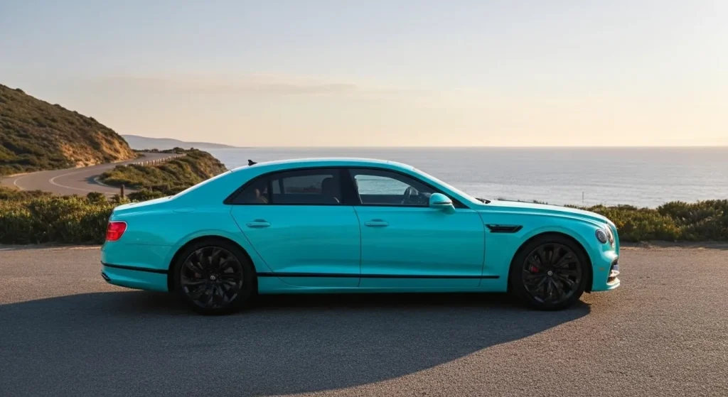  Flying Spur side exterior