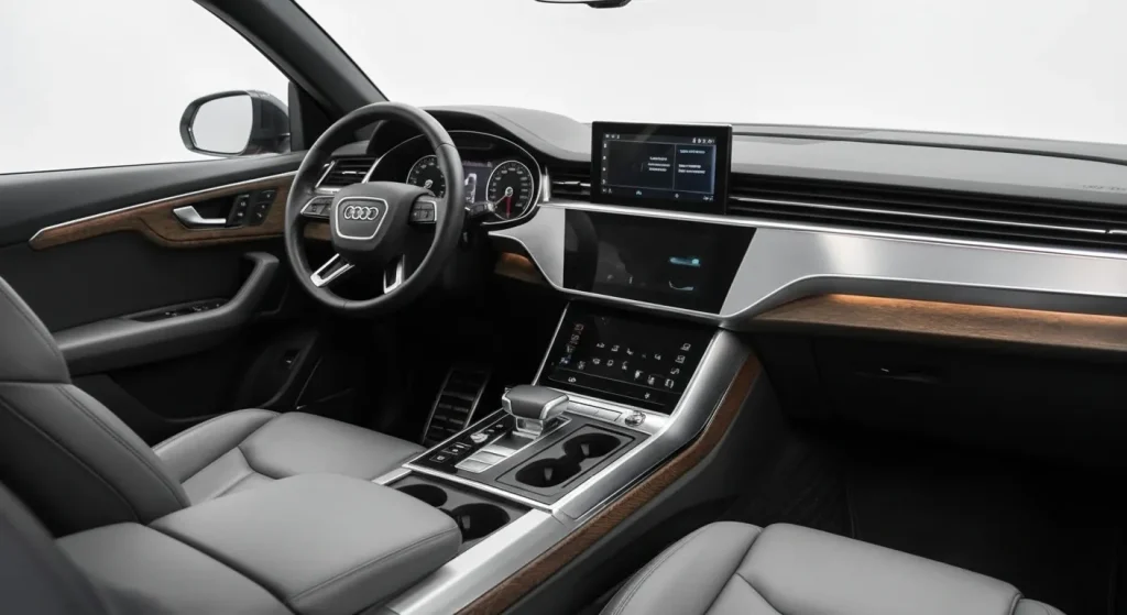 Audi Q8 driver side interior