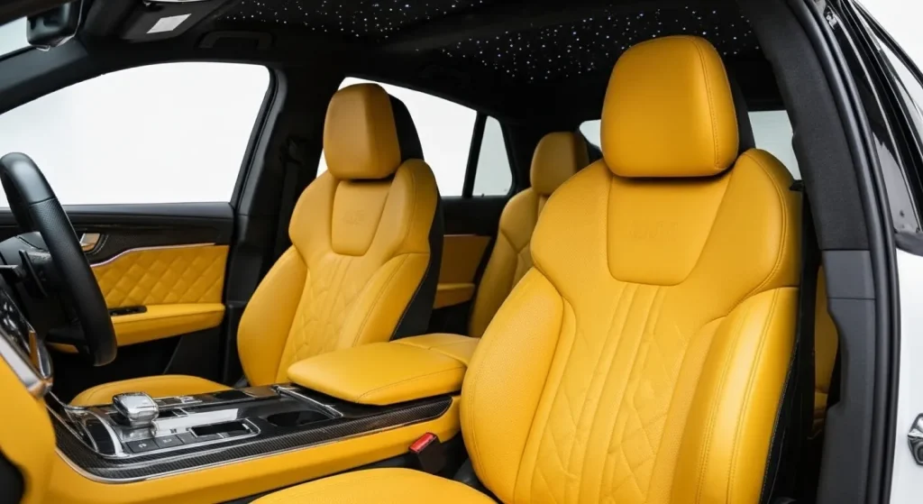 Audi RSQ8 Mansory back side interior