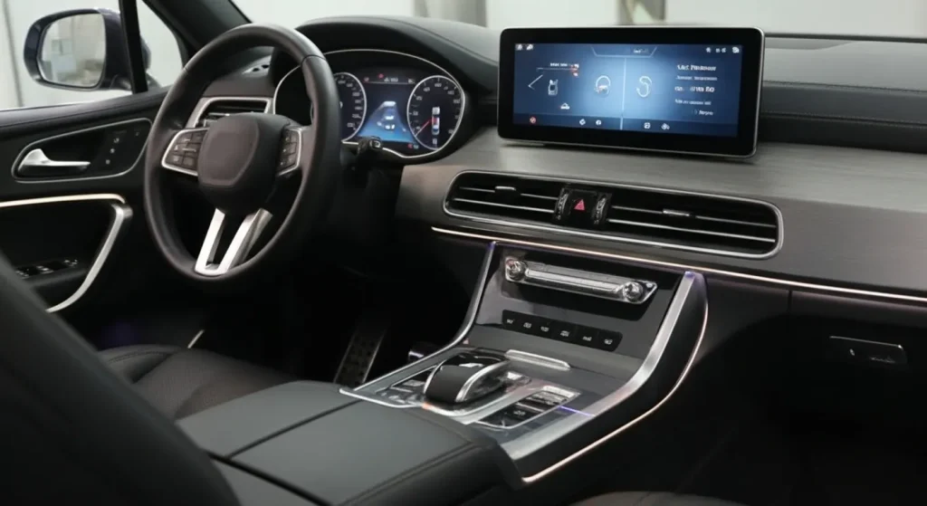 BMW X7 driver side interior 