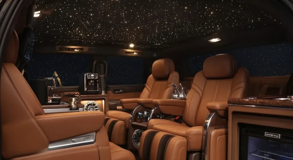 Dream CEO Mobile Office back side interior