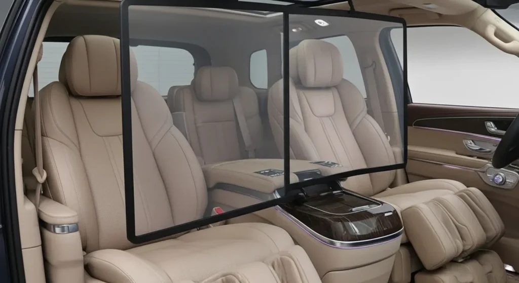 GMC Asanti Limousine front interior