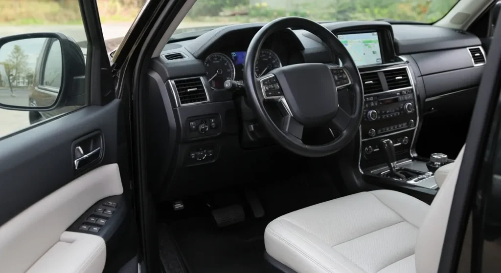 Asanti CEO Mobile Office driver side interior