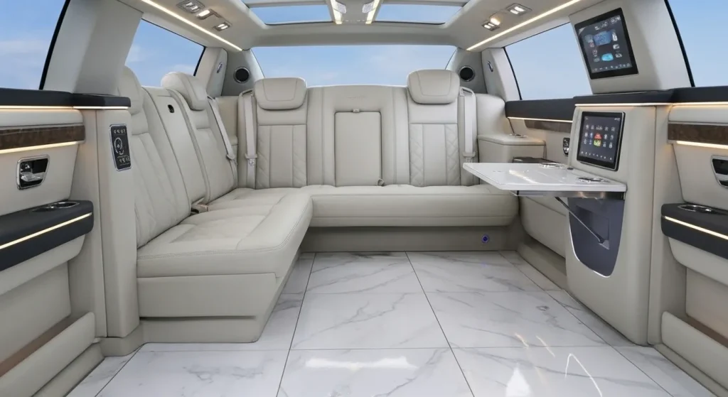 Asanti CEO Mobile Office back side interior