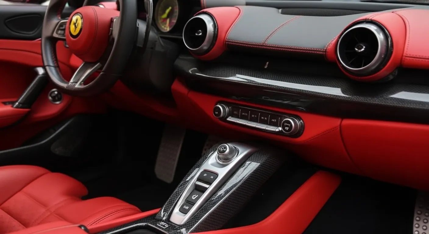 Ferrari Purosangue Limo front interior