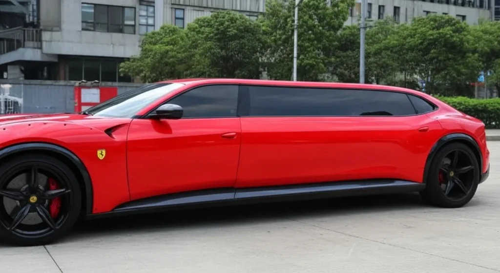 Ferrari Purosangue Limo side exterior