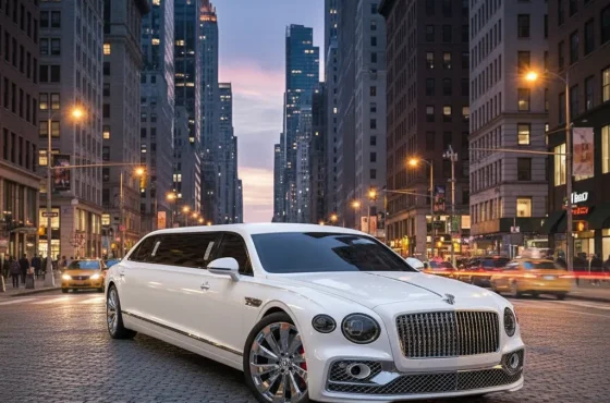 Custom Stretched Bentley Limousine : Hidden Luxury Features