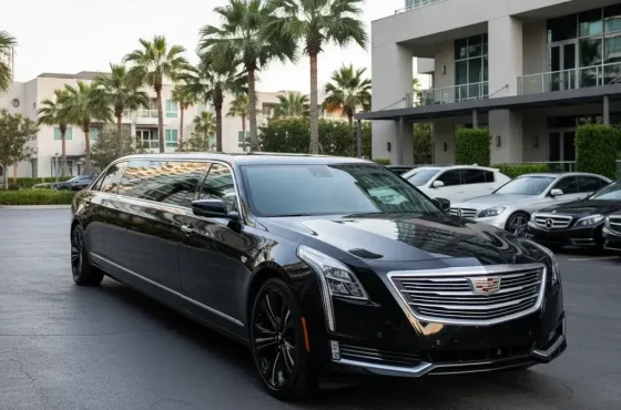 Custom Stretched Cadillac CT6-V Limousine by Big Limos