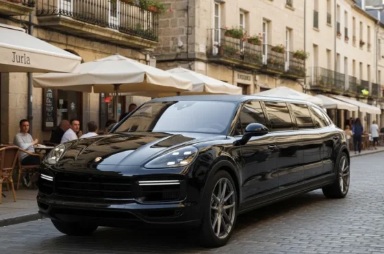 Stretched Porsche Cayenne Limousine