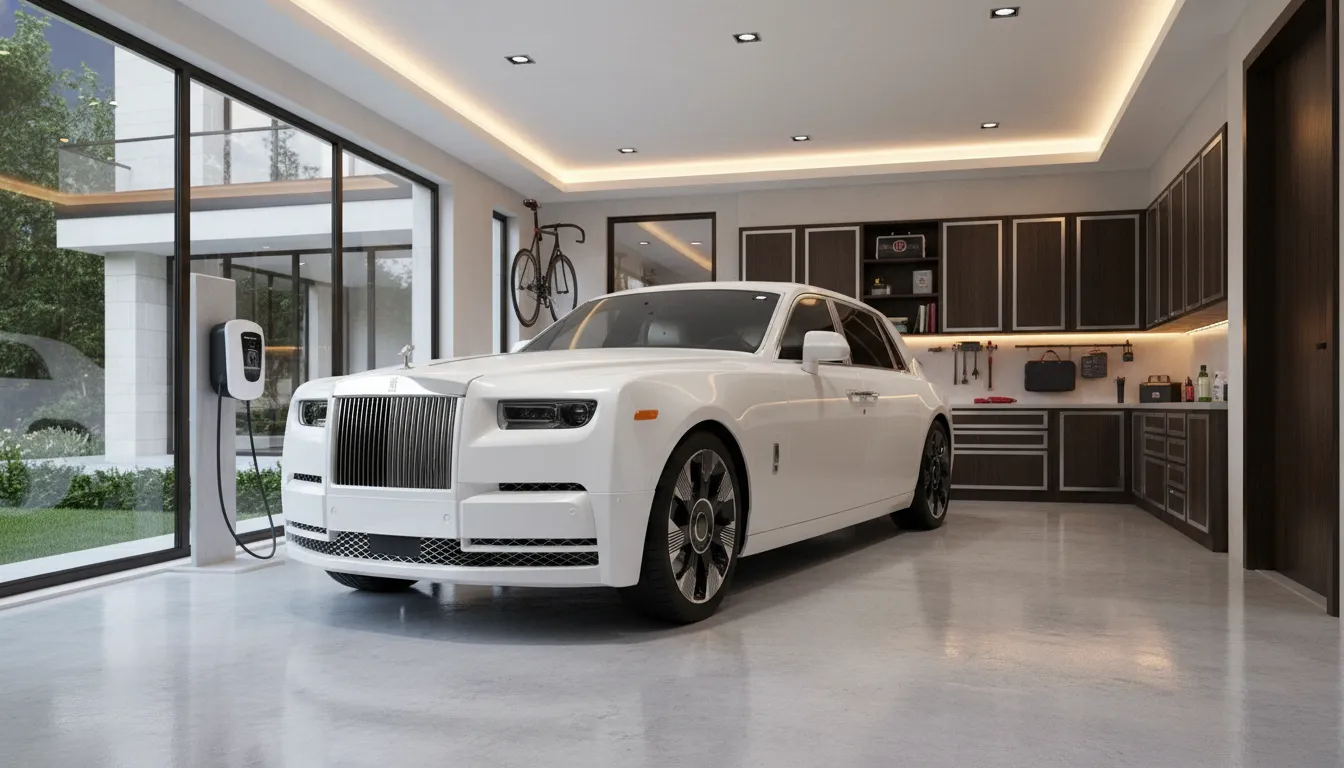 Rolls Royce Phantom at home