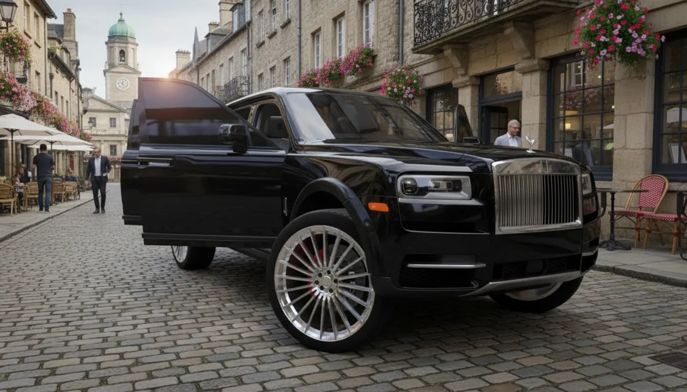 Rolls Royce Cullinan in town