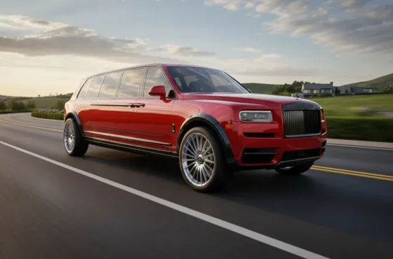 Rolls Royce Cullinan Extended Roof Limousine