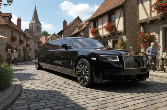Stretched Rolls Royce Ghost Limousine