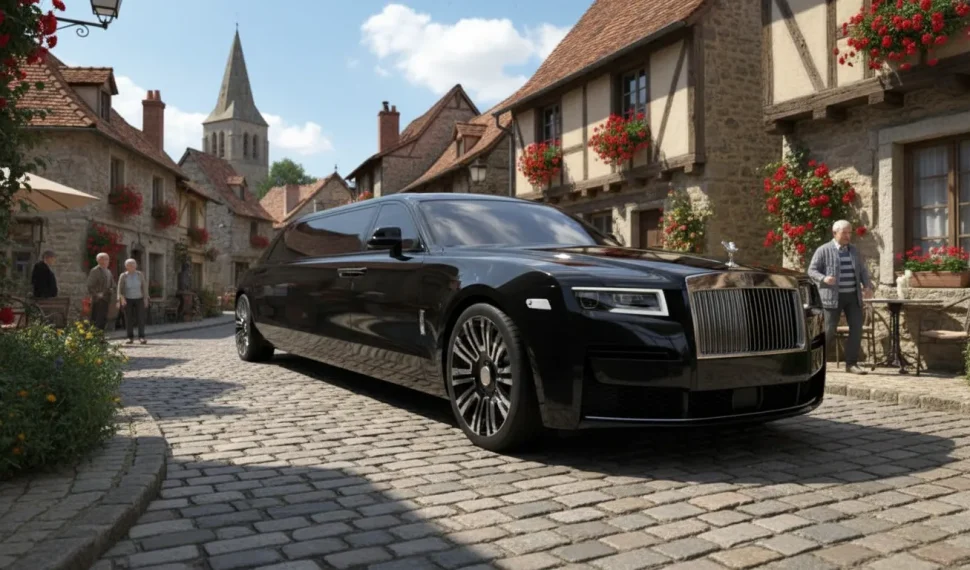 Stretched Rolls Royce Ghost Limousine