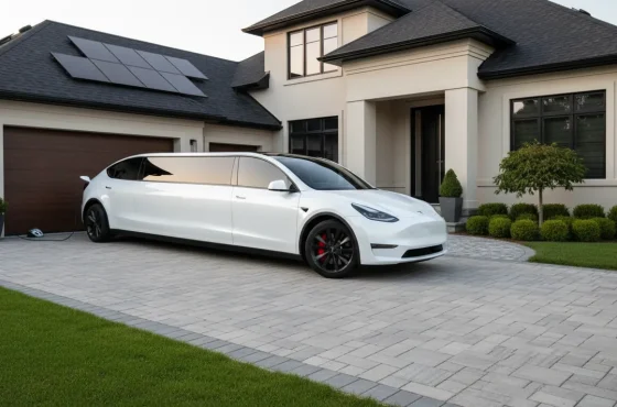 Custom Stretched Tesla Model Y Limousine