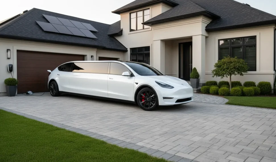 Custom Stretched Tesla Model Y Limousine