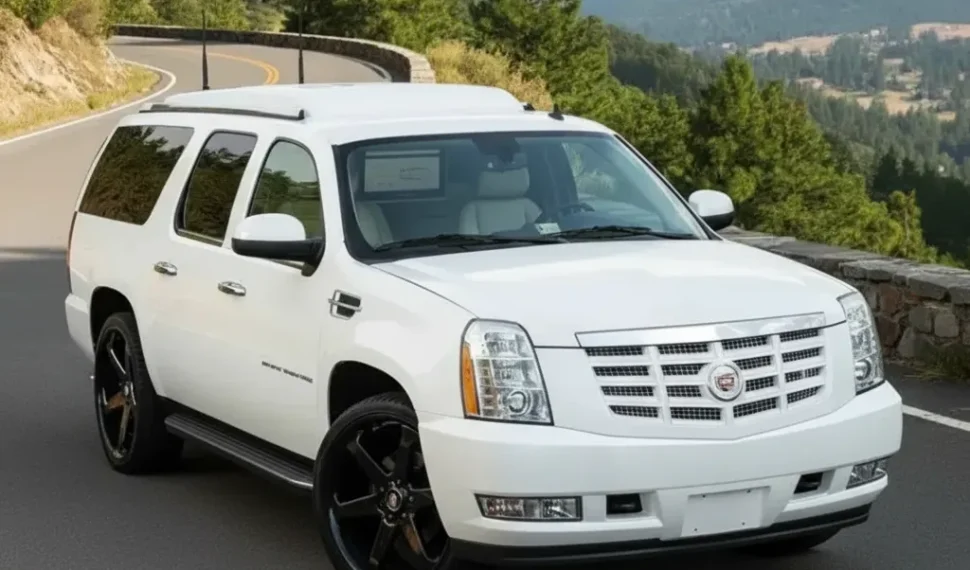 Custom Cadillac Escalade ESV Mobile Office Limousine