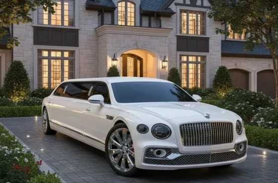 Custom Stretched Bentley Limousine : Hidden Luxury Features
