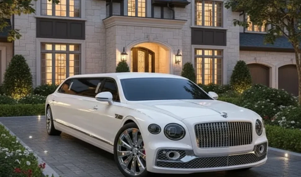 Custom Stretched Bentley Limousine : Hidden Luxury Features
