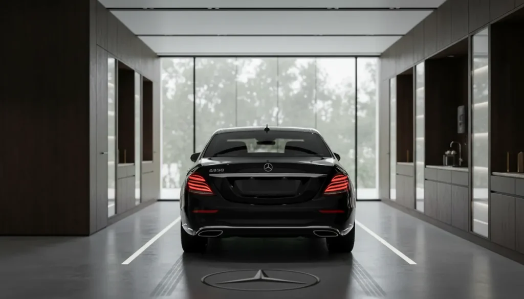 Mercedes Benz S-Class back exterior