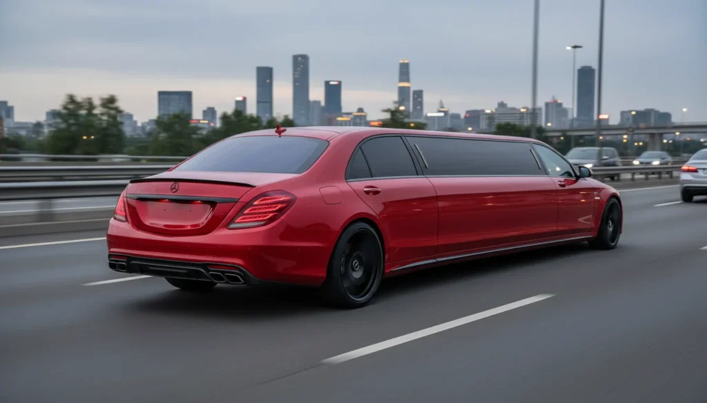 Custom Mercedes Benz S650 back side exterior