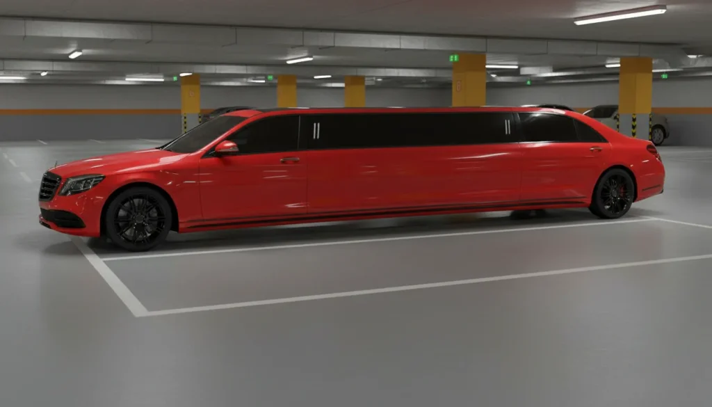 Custom Mercedes Benz S650 side view exterior