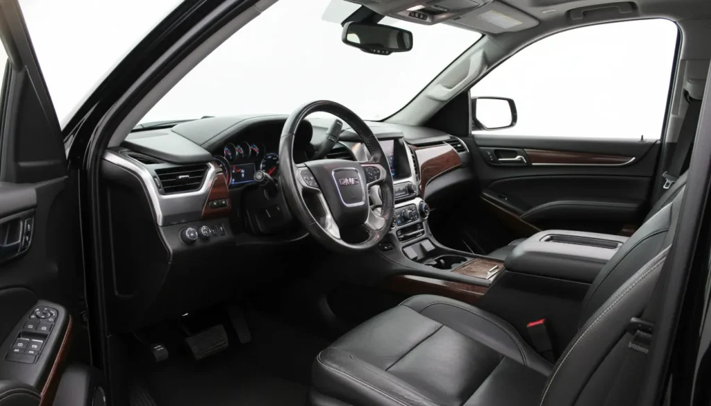 2025 GMC Denali XL Limousine Review driver side interior