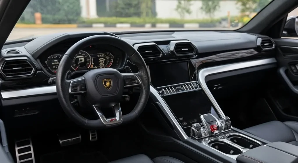 lamborghini urus performante driver side interior
