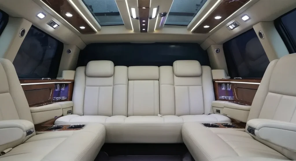 Range Rover Limousine interior